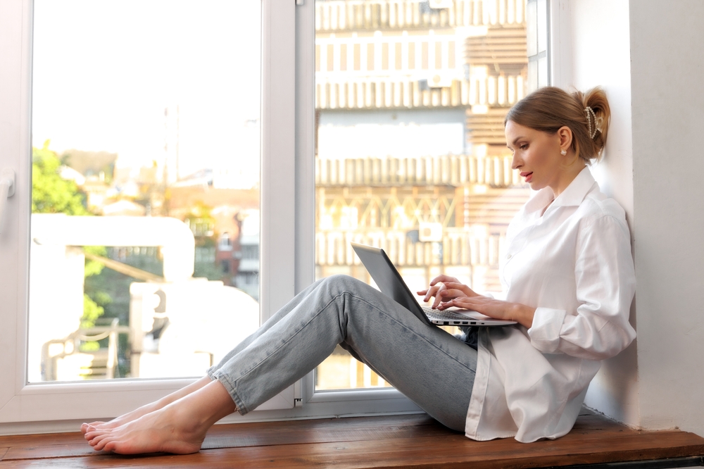 Woman On laptop
